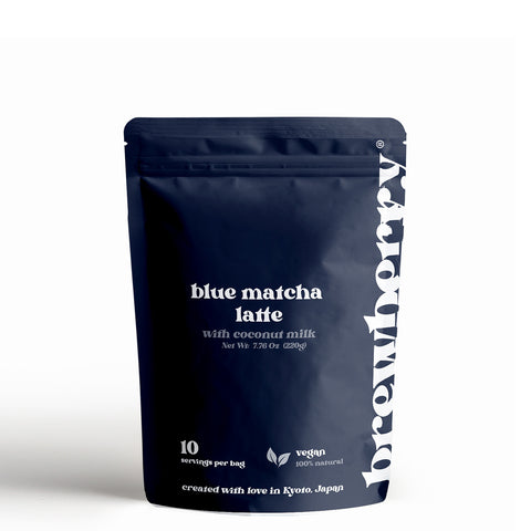 Brewberry® Blue matcha latte