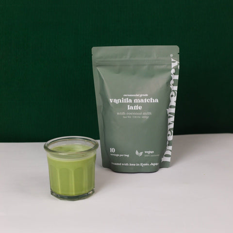 Brewberry® Vanilla matcha latte